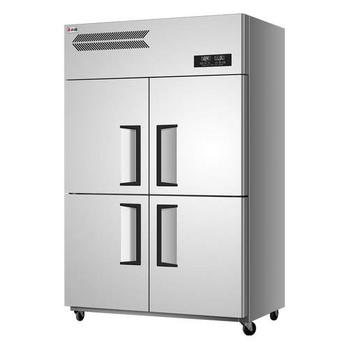志高四门冰箱商用冷藏冷冻柜大容量饭店厨房风冷4开六门立式冰柜