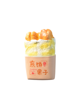 天津仿真美食天津煎饼果子冰箱贴