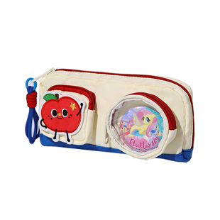 Missart 吧唧痛包笔袋小食量铅笔盒透明文具袋大高颜值ins风女生2026新款小众不撞款大容量男生初中生痛笔袋