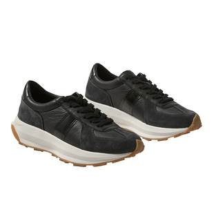 北欧简约头层牛皮男士软底德训老爹鞋休闲EVA厚户外鞋复古