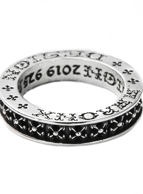 aaronx叠戴戒指女小众ins纯银