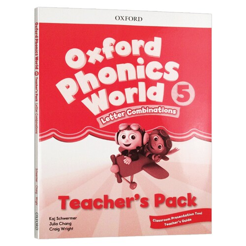 新版 牛津自然拼读教材教师书5 Oxford Phonics World Level 5 Teacher's Pack 英文原版 教案与教学讲解 牛津语音分级读物