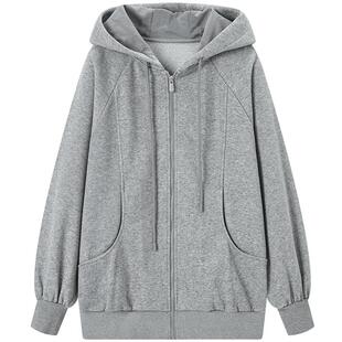 太平鸟女装 时髦闪光卫衣半身裙秋女士拉链外套可绑带短裙