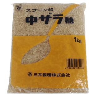 日本三井制糖 勺牌中双糖 双目糖 粗粒黄砂糖1000g