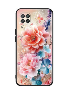 秋昊适用于华为nova6SE手机壳JNY-AN10唯美JNY-AL10保护套nv6se春天p40青春4g防摔nova7i好看P40青春版花卉jn