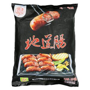 鸿津整箱原味黑椒台湾火山石烤肠
