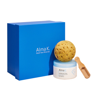 ALMAK欧茉可头皮磨砂膏海盐洗头膏按摩洗发梳精油沐浴球改善角质