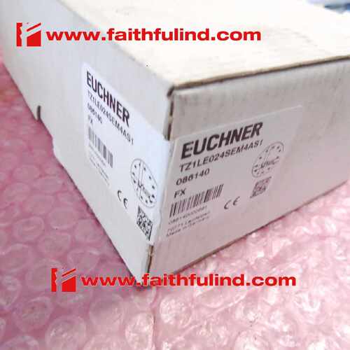 议价Euchner 086140 安士能全新安全模块 TZ1LE024SEM4AS1