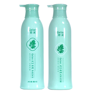 歌澜艾叶洗发水控油去屑清爽蓬松套装烫染受损受损丝滑霜护发素
