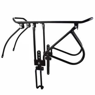 实心山地自行车后货架单车可载人驮包行李带人公路车通用座架配件