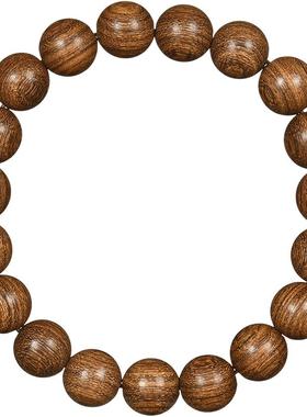 老料顺纹佛珠金丝檀国风手串男女