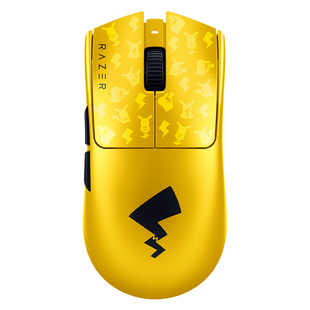 Razer雷蛇宝可梦皮卡丘耿鬼款毒蝰V3专业版Pro无线电竞游戏鼠标