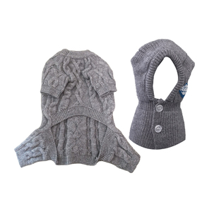 结婚狗狗衣服2025新款宠物毛衣刚毛猎狐梗金毛冬季加厚保暖两件套