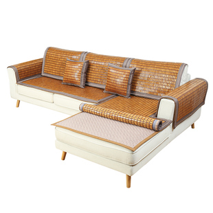 80cm宽麻将凉席沙发垫夏季实木沙发坐垫夏天款竹凉垫竹席垫子防滑