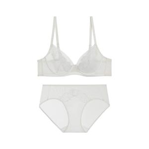 爱慕爱慕星海25春夏内衣女薄杯大胸显小大罩杯中厚杯小胸聚拢文胸