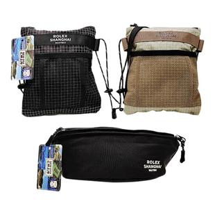 上海大师赛联名行李包挎包运动新款骑行单肩胸包通勤腰包小背包