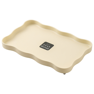 北欧极简风长方形高级感玄关香水香薰钥匙置物桌面收纳盒托盘客厅