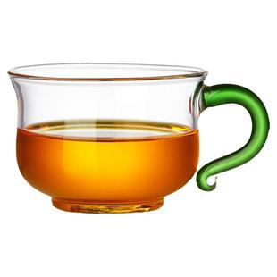 品茗杯个人杯主人杯泡茶功夫茶具小茶杯单杯小杯子加厚玻璃小品杯