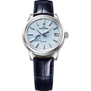 【信州蓝雪】GrandSeiko冠蓝狮gs信州蓝雪花SD简约手表男SBGA407G