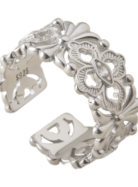 素图精致小众高级感戒指指环女款