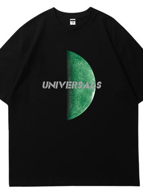 王一博同款美式潮流t恤短袖