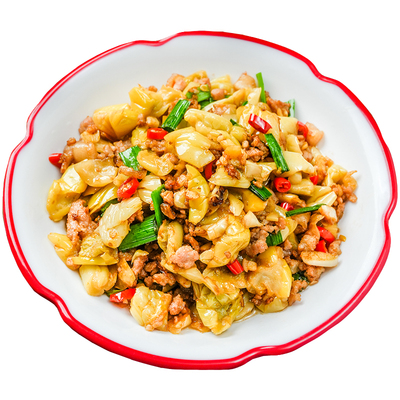 老交情脆黄瓜皮开胃腌制酱咸菜