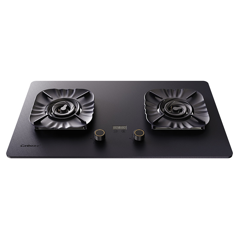 康宝灶具天然/液化气双灶家用厨房双边定时5.2w猛火灶QB639MJ
