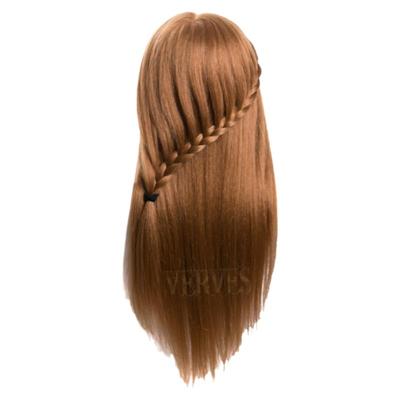 含真发头模练习模特头化妆造型