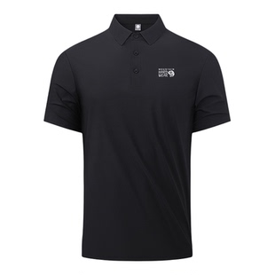 Mountain hardwear山浩冰丝男士翻领POLO衫短袖速干透气运动T恤薄