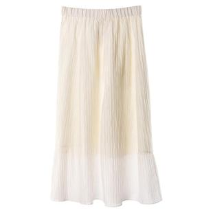 Distin Kidny/迪凯法式优雅半身裙女夏季新款百褶仙女风伞裙