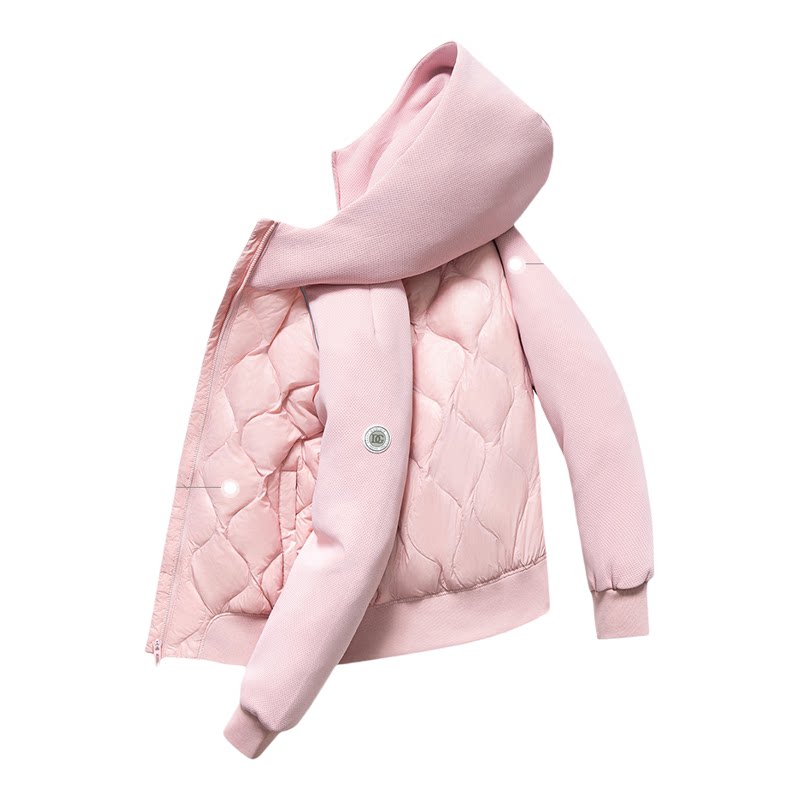 雪中飞秋冬轻薄羽绒服小个子外套