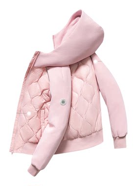 雪中飞秋冬轻薄羽绒服小个子外套