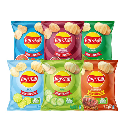 135g火鸡辣条新品乐事薯片