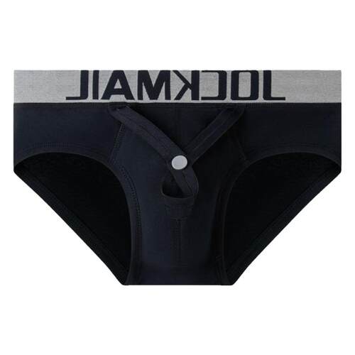 JOCKMAIL男士内裤男棉吊环提型棉三角裤透气持久套环裤衩裤头低腰