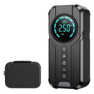 汽车应急启动电源充气泵一体机轮胎冲气电动打气筒打火神器搭电宝