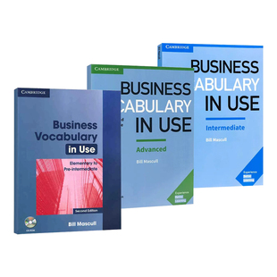 【自营】剑桥商务词汇 Business Vocabulary in Use 商务英语 剑桥英语语法 剑桥初级英语语法 剑桥雅思 初中英语词汇 英语语法