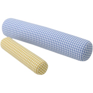 全棉水洗棉圆柱枕颈椎枕抱枕套可定制尺寸亲肤纯棉长条枕套不含芯