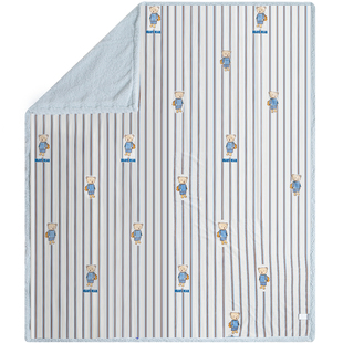 艾美家牛奶绒羊羔毛秋冬被套保暖冬被罩毛毯盖毯多功能毯被套加绒