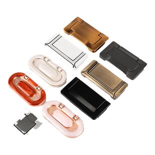 衣柜抽屉暗拉手隐形现代简约欧式床头柜子鞋橱柜门把手明装平拉手