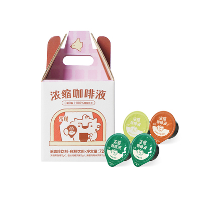 永璞咖啡浓缩咖啡液18g*4颗