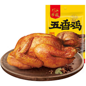 山东德州乡盛扒鸡正宗五香鸡肉食熟食即食烧鸡整只整箱清真食品