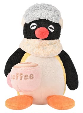 pingu企鹅挂件宅在家醒神咖啡