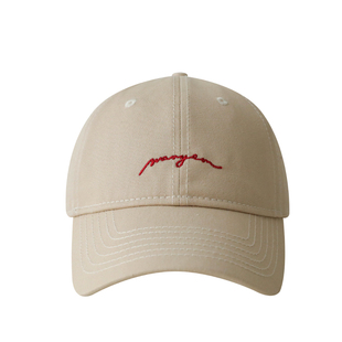 胡茬叔叔棒球帽纯棉简约百搭软顶帽子日系宽檐大头围鸭舌帽男女款