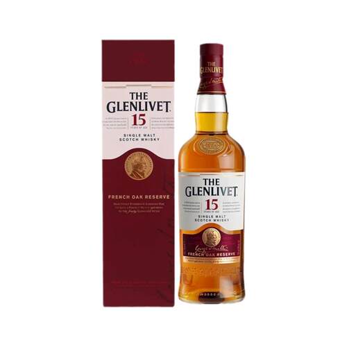 郎家园进口洋酒Glenlivet 15YO格兰威特15年单一麦芽威士忌酒
