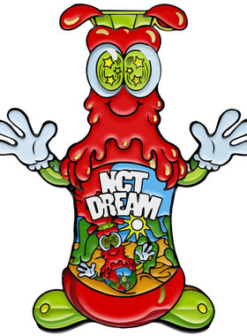 NCT DREAM周边酱爆金属徽章 Hot Sauce专辑同款胸针纪念应援T恤