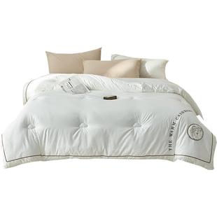 无印良品澳洲进口羊毛被纯羊毛冬季加厚被子被芯棉被春秋被羊绒被