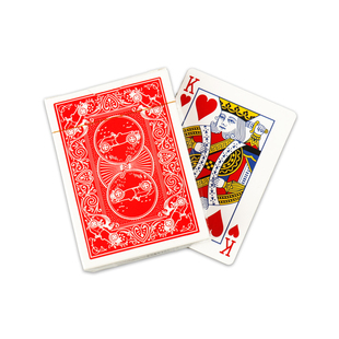 特异功能牌 近景牌组纸牌创意玩具刘谦街头烟站立粘立人魔术道具