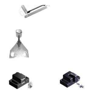 铝型材不锈钢门吸可调磁铁塑料强磁吸z型弯金属门窗门阻外置门碰