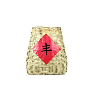 天然麦穗柳条编织干花花篮藤编篮子柳编滕编小号丰收篮礼品田园风