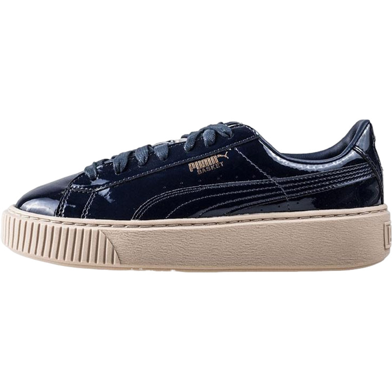 Puma/彪马正品春秋女士漆皮低帮厚底休闲经典运动板鞋363314-06